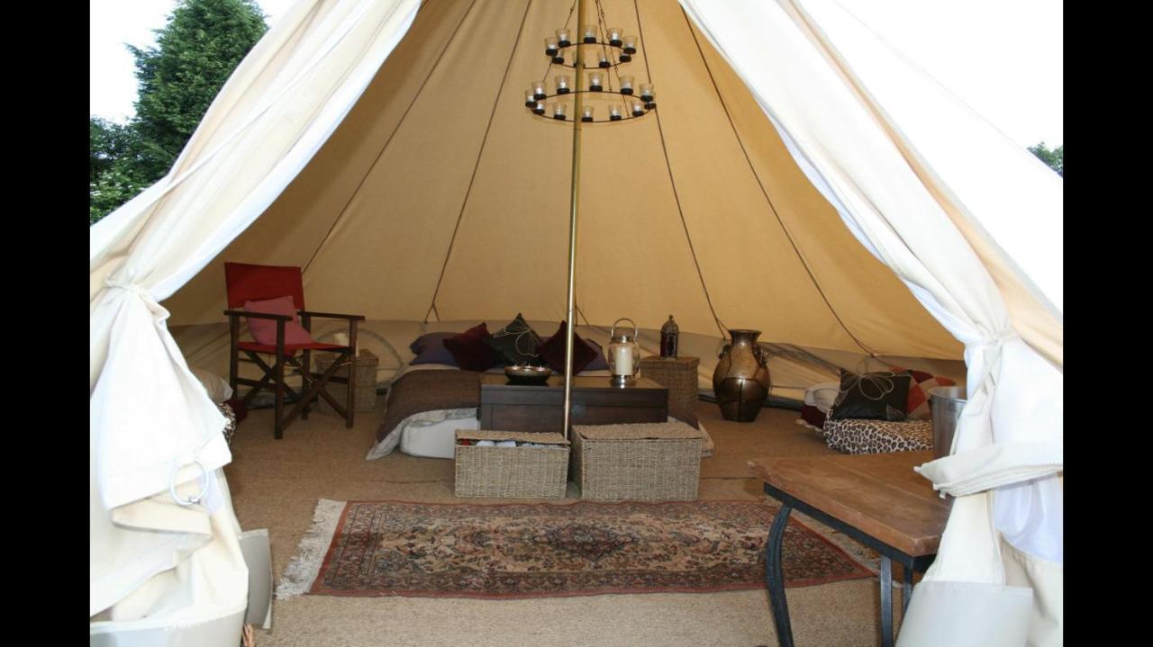 Home Farm Radnage Glamping Bell Tent 7, With Log Burner And Fire Pit High Wycombe Exterior photo